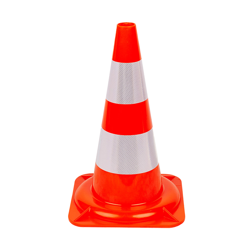 PVC45R 45cm Height High Visibility PVC Traffic Cone